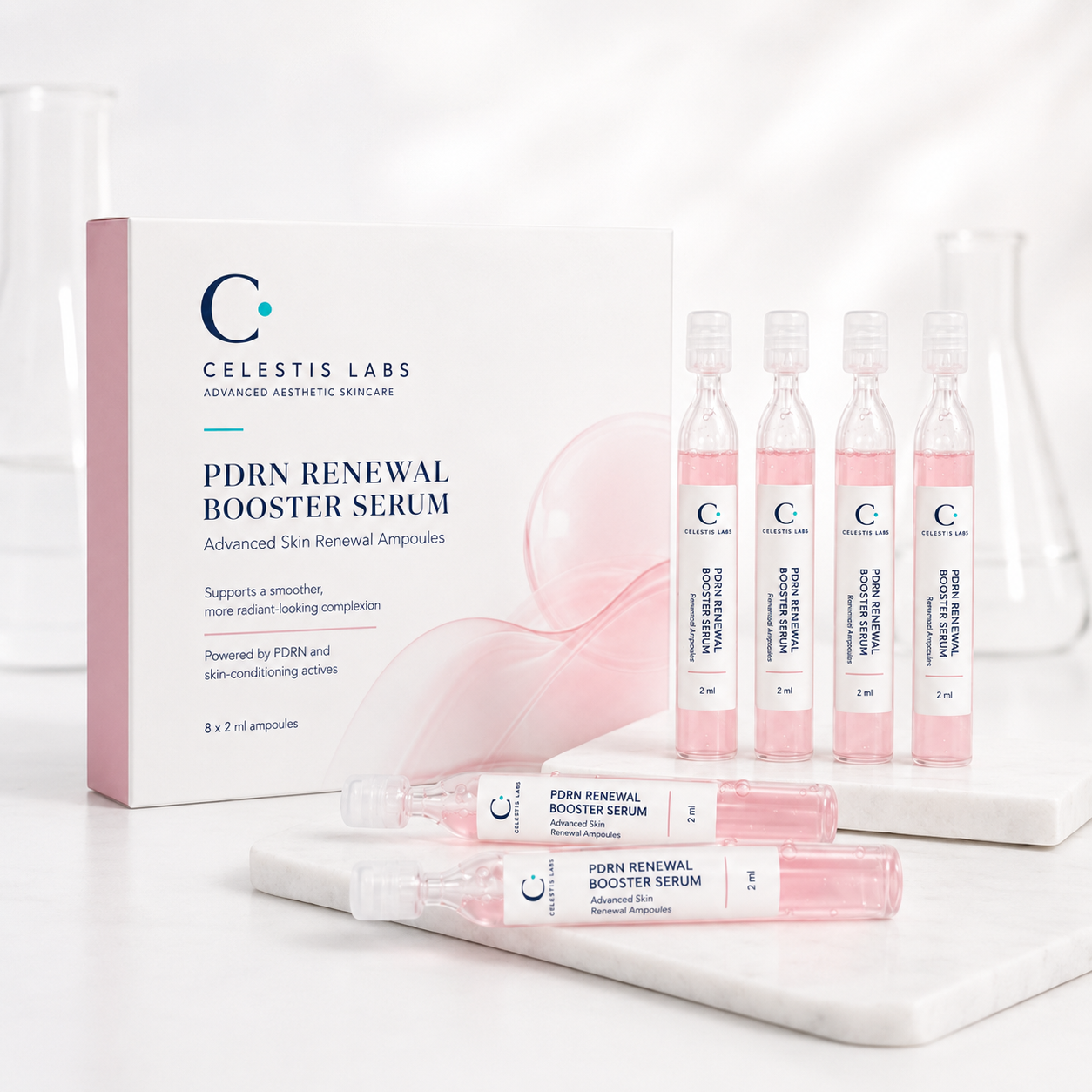 PDRN Renewal Booster Serum | Advanced Skin Renewal Ampoules