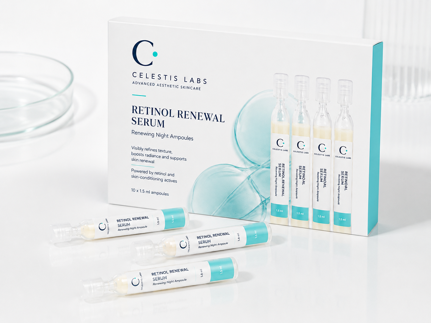 Retinol Renewal Serum | Renewing Night Ampoules